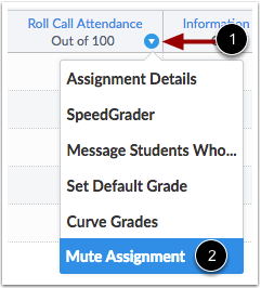Mute Attendance Assignment